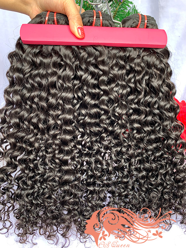 Csqueen 9A Exotic Wave Hair Weave Brazilian Human hair